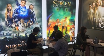 "The Stolen Princess" was presented in Cannes at major European market of TV content MIPCOM