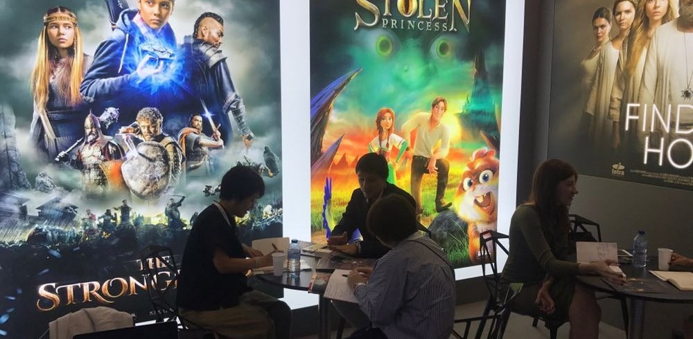 "The Stolen Princess" was presented in Cannes at major European market of TV content MIPCOM